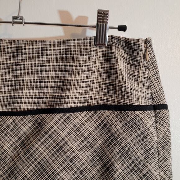 Vntg 90s Y2K The Limited Plaid Career Skirt 2 Preppy Officewear Dark Academia - Picture 2 of 8